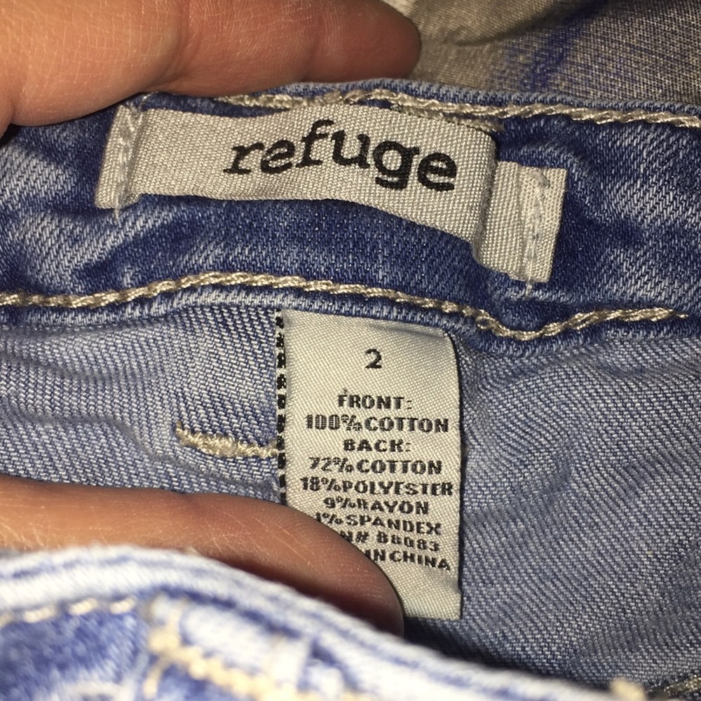 cute distressed jean shorts - Picture 3 of 7